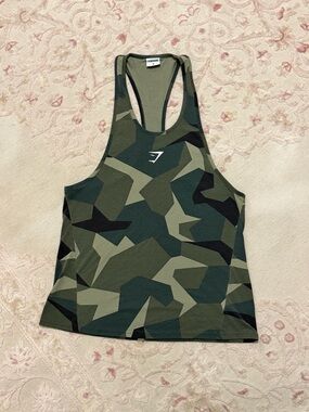 Gymshark Camo Racerback Tank